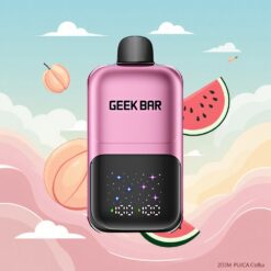 GEEK BAR 2GO TWEE 20ML PERZIK & WATERMELOEN DUBBELE TANK 50000 PUFFS