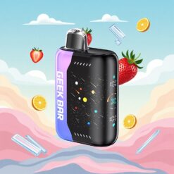 GEEK BAR Pulse X 42K Puffs Aardbei Kiwi IJs Meteor Editie