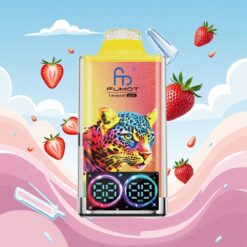 Fumot Leopard 40K 40K 5% Nicotine Disposable Aardbei IJs Vape