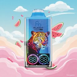 Fumot Leopard 40K 5% Dubbele mesh-spoel Watermeloen Bubblegum Disposable