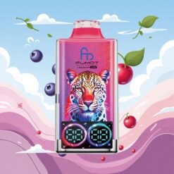 Fumot Leopard 40K Puffs 5% Nicotine Blauwe Bes Kers Cranberry