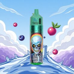 Fumot RandM Tornado 30mL Bosbes IJs LED-scherm