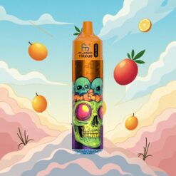 Fumot RandM Tornado 30mL Drie Mango LED-scherm