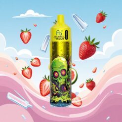 Fumot Randm Tornado 30mL Aardbei Ijs LED-scherm