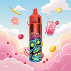 Fumot Randm Tornado 30mL Roze Limonade LED-scherm