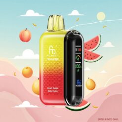 Fumot Tornado 20000 Dubbele mesh-spoel Perzik Mango Watermeloen