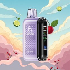 Fumot Tornado 20000 Kersenlimoen Dubbele mesh-spoel