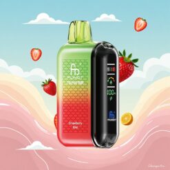 Fumot Tornado 20000 Puffs Dual Aardbei Kiwi Display