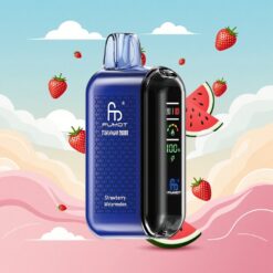 Fumot Tornado 20000 Puffs Dubbele mesh-spoel Aardbei Watermeloen