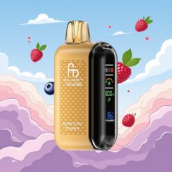 Fumot Tornado 20000 Puffs Dubbele mesh-spoel Blauwe Bes Zure Framboos