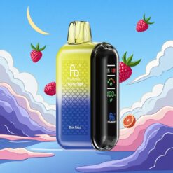 Fumot Tornado 20000 Puffs Dubbele mesh-spoel Blauwe Razz