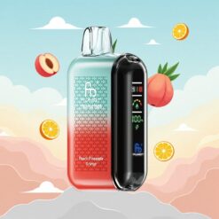 Fumot Tornado 20000 Puffs Perzik Ananas Sinaasappel Dubbele mesh-spoel