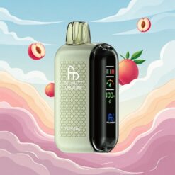 Fumot Tornado 20000 Puffs Perzikbes Dubbele mesh-spoel