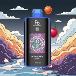 Fumot Tornado 25000 Puffs 20ml Zwart IJs Type-C