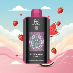 Fumot Tornado 25000 Puffs Type-C Aardbei Watermeloen
