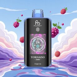 Fumot Tornado 25000 Puffs Type-C Druiven IJs