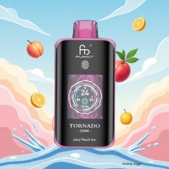 Fumot Tornado 25000 Puffs Type-C Sappige Perzik IJs
