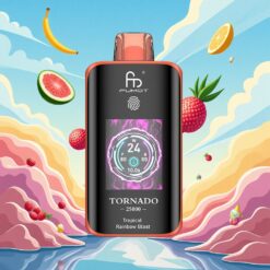 Fumot Tornado 25000 Puffs Type-C Tropische Regenboog Explosie