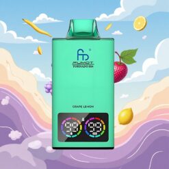 Fumot Tornado 35000 15ml Druif Citroen Dubbele mesh-spoel