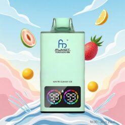 Fumot Tornado 35000 Dubbele mesh-spoel Wit Gummy IJs