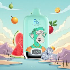 Fumot Tornado Digital Box 12000 Puffs 20ml Koel Munt Mesh-spoel Type-C