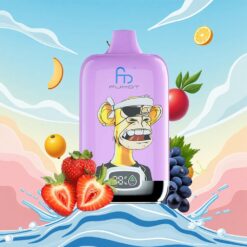 Fumot Tornado Digital Box 12000 Puffs Mango Op IJs Wegwerp Vape