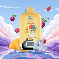 Fumot Tornado Digitale Box 12000 Puffs Wegwerp Vape Druif IJs Mesh-spoel