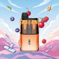 Fumot Ultra T32000 24ml Blauwe Bes Kers Cranberry - Kers Ijs