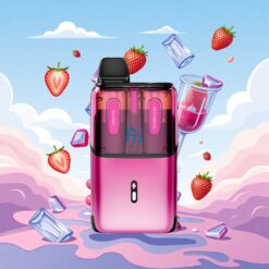 Fumot Ultra T32000 24ml Druiven Ijs - Aardbeien Ijs Mesh-spoel