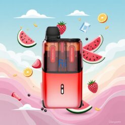 Fumot Ultra T32000 2x24ml Watermeloen IJs - Framboos Watermeloen