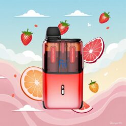 Fumot Ultra T32000 4Poorts Aardbei Drakenvrucht Mesh-spoel