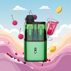 Fumot Ultra T32000 Zwarte Bes Limonade - Kersencola